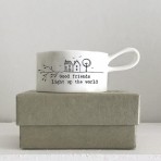 Handled Tea Light Holder | Good friends